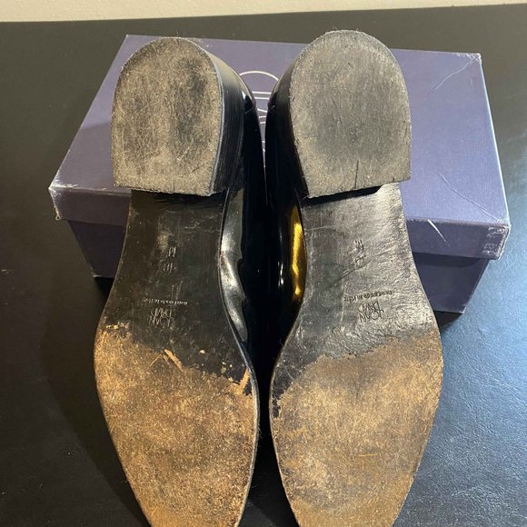 Joan and David - John Deere Armin Black Patent Leather Loafer - Sz 41, US 10 - Picture 3 of 7